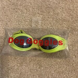 Lime Green Dog Goggles for Fur Baby